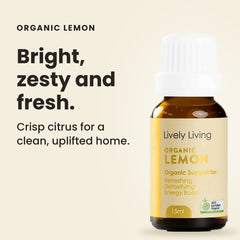 Lemon ACO Certified Organic Essential Oil 15ml