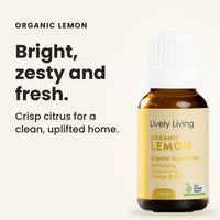 Lemon essential oil: bright, zesty and fresh