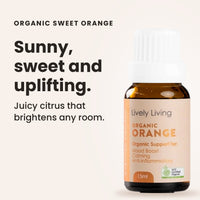Sweet Orange essential oil: sunny, sweet and uplifting