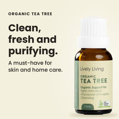 Tea Tree ACO Certified Organic Essential Oil 15ml