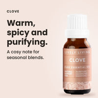 Clove essential oil: warm, spicy and purifying