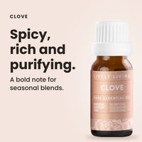 Clove essential oil: spicy, rich and purifying