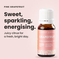 Pink Grapefruit essential oil: sweet, sparkling, energising