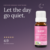 Sleep organic essential oil, let the day go quiet