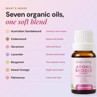 Aroma Snooze ACO Certified Organic Essential Oil 15ml