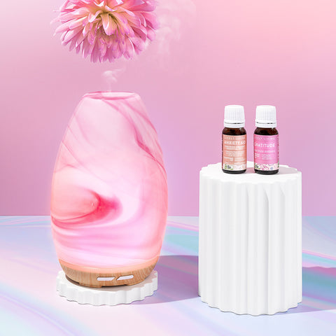 Aroma-Swirl Pink with Oils Lively Living