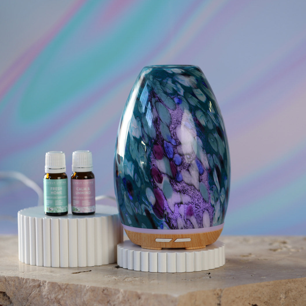 Aroma Swish Diffuser in Peacock 