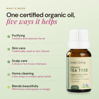 Tea Tree: one certified organic oil, five ways it helps