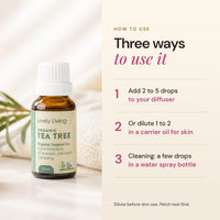 How to use Tea Tree essential oil