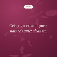 Crisp, green and pure, nature's quiet cleanser