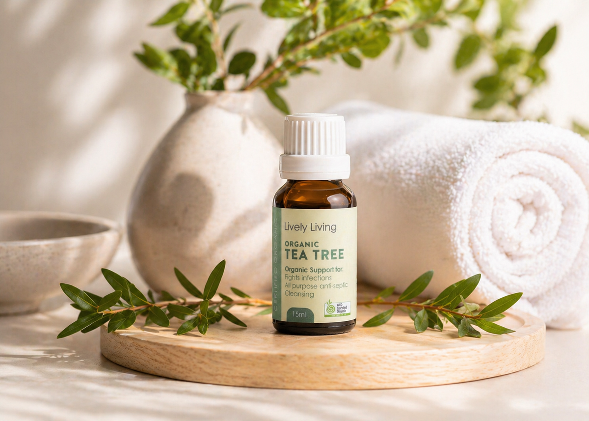 Tea Tree Certified Organic Essential Oil 15ml