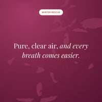 Pure, clear air, and every breath comes easier