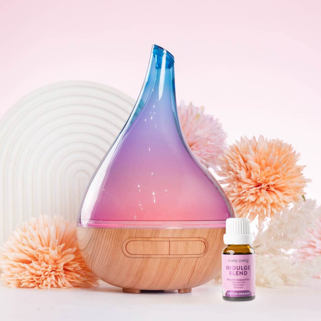 Aroma-Bloom wood base 