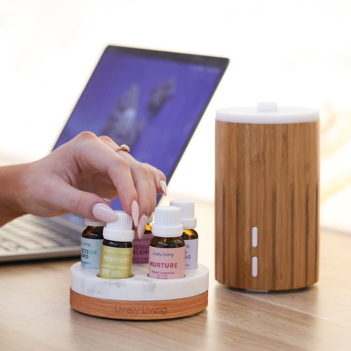 Diffusing Positivity Organic Oil 