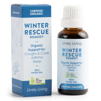 30ml Organic Winter Rescue Remedy