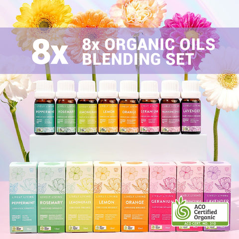 8 oils blending set