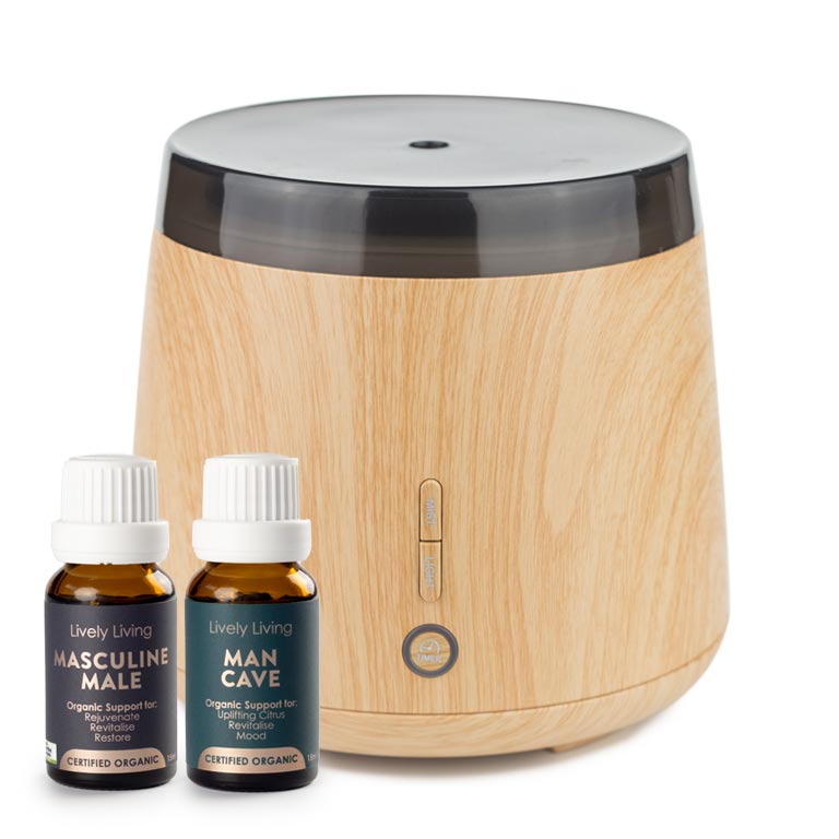 Elm wood & oils