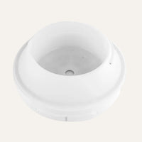 Aroma-Bloom diffuser white base with water reservoir on a white background