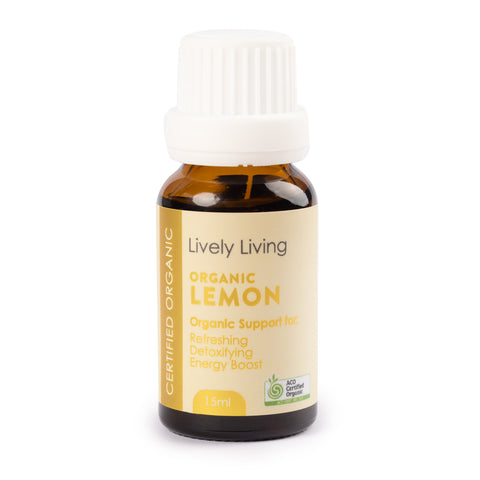 Lemon Organic Essential Oil 15ml