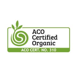 Certified Organic ACO logo
