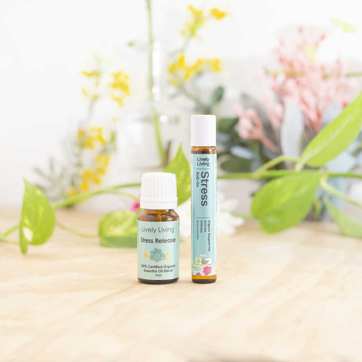 Stress Release – Organic 10ml oil & roll on