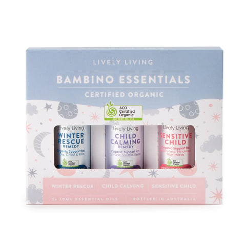 Bambino Essentials Organic Oil Trio 